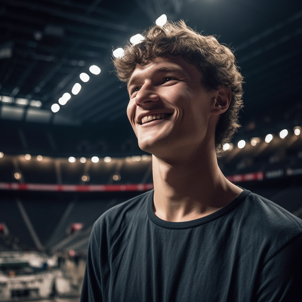 bill9603180481_Benjamin_Pavard_footballer_happy_in_arena_f5f4c80f-63a4-4ce3-8af4-e7c59650f4e6.png